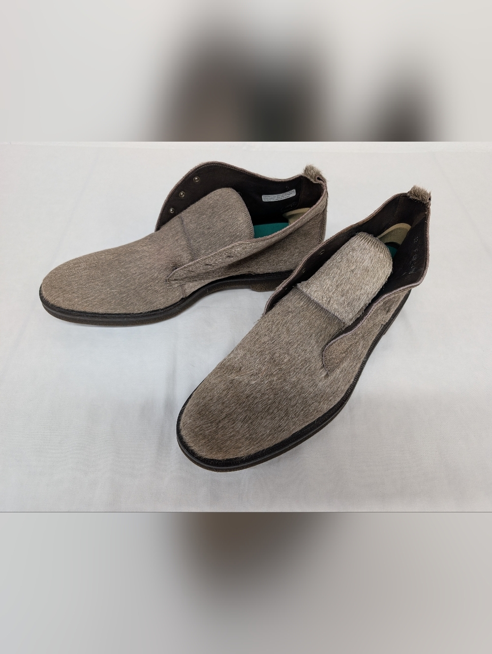 Lloyd Haircalf Men's Chukka Ankle Boots in Taupe Brown Size 12
